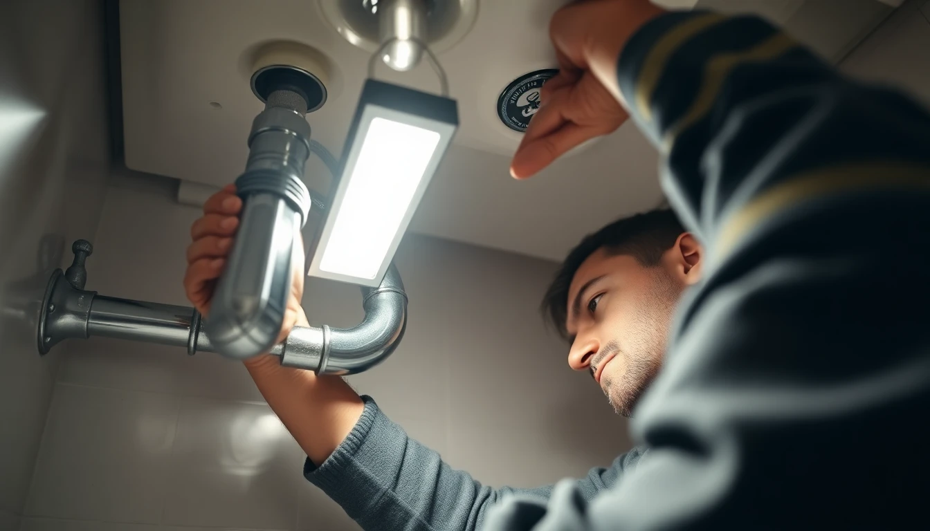 Under-Sink Pipe Repair